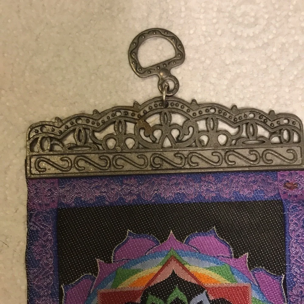 Chakra inspired mini wall hanging